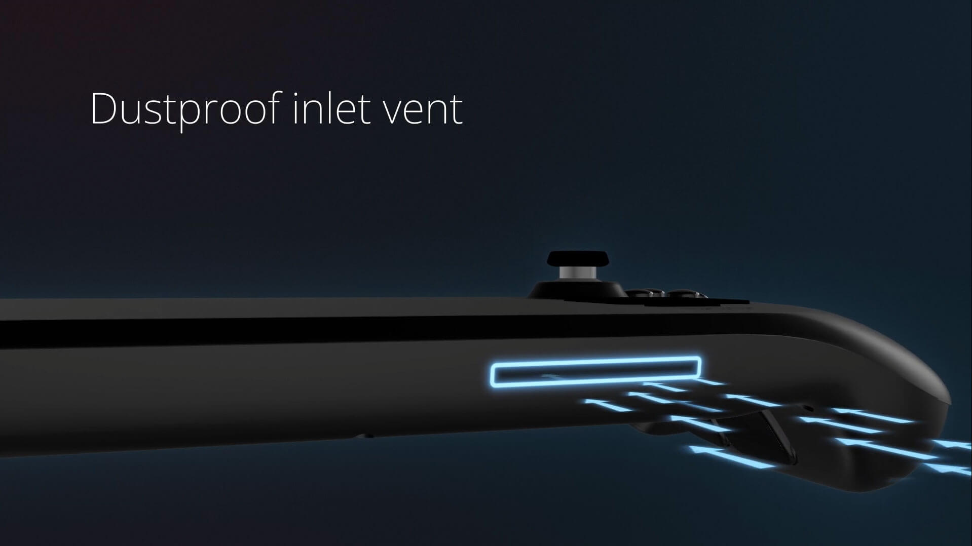AirJet’s massive suction power enables dust filters on both the AirJet Mini and the Mini PC casing inlets creating a dustproof device.