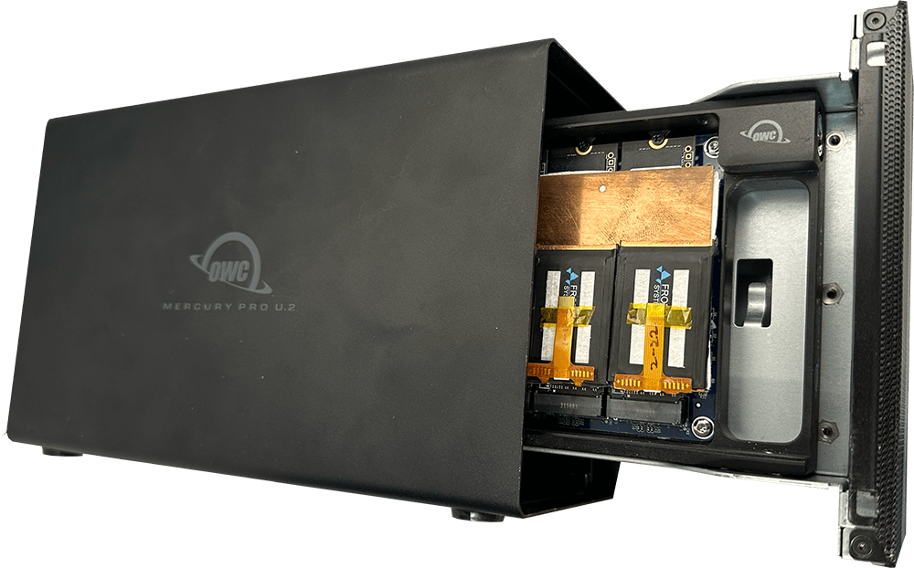 Frore Systems and OWC demonstrate the   first compact 64TB SSD storage device.