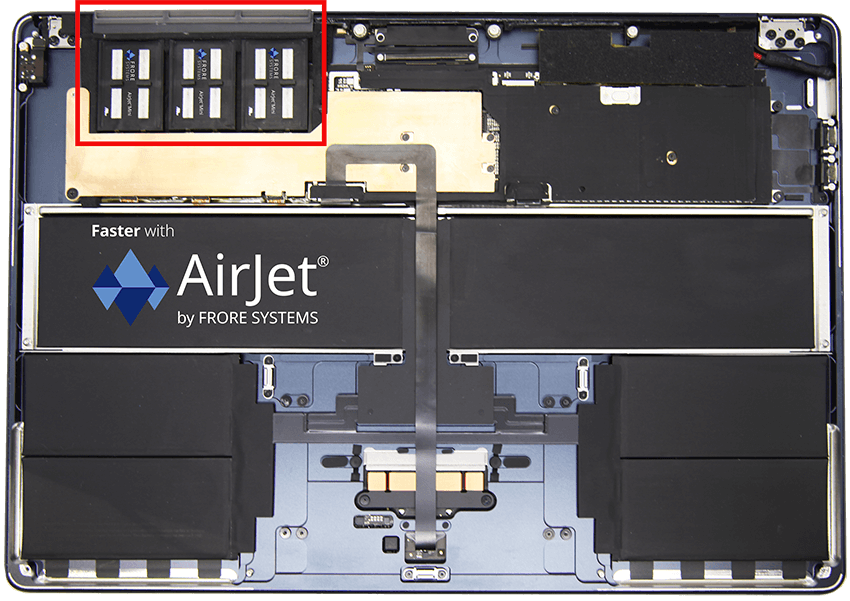 Just when you thought MacBook Air couldn’t get cooler… AirJet® makes it perform like a MacBook Pro!