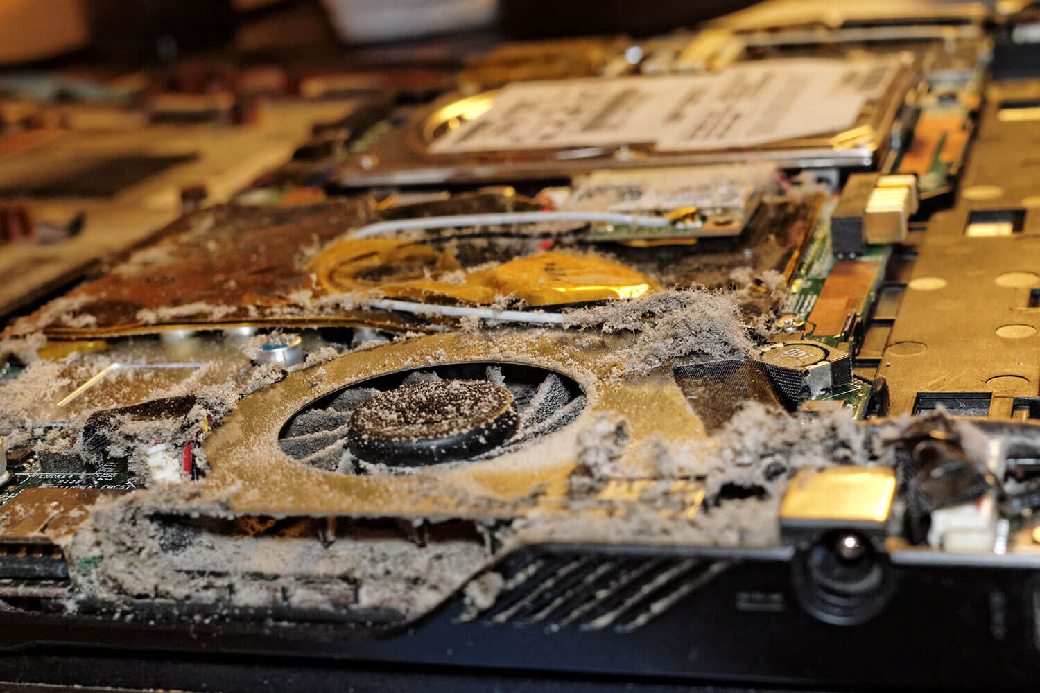 Really?!?  I need to clean my laptop fan every few weeks or else? 