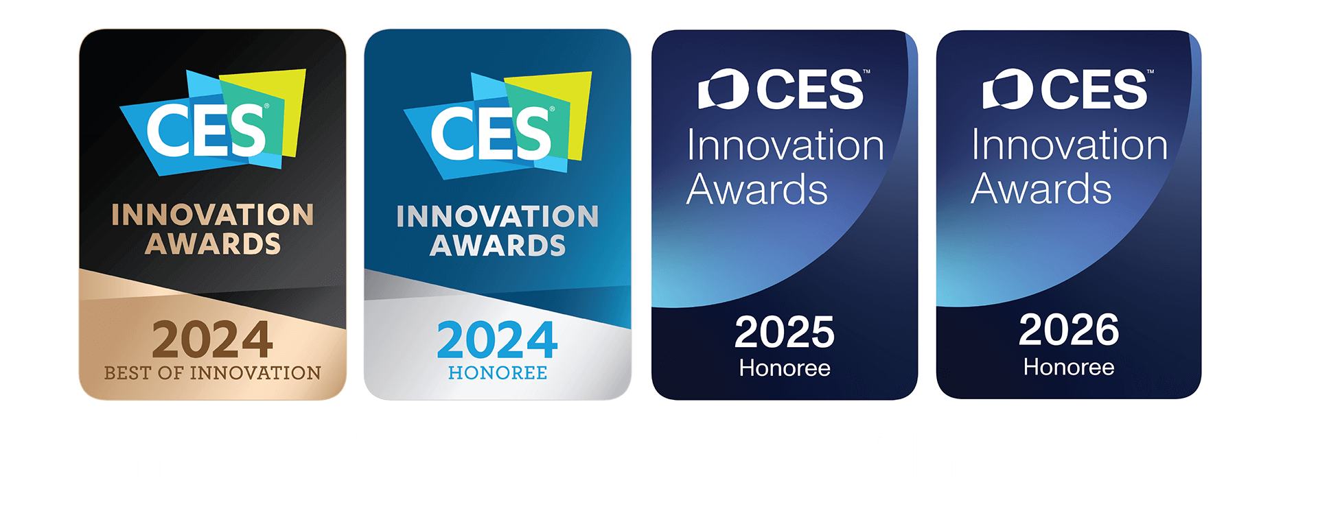 Three Years. Three CES Innovation Awards. And a Whole Lot of Momentum.