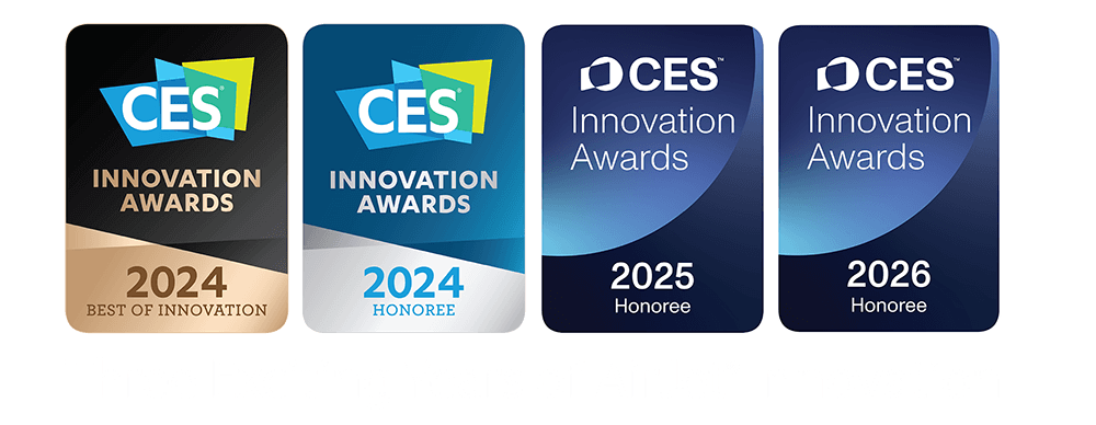 Three Years. Three CES Innovation Awards. And a Whole Lot of Momentum.