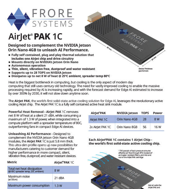 AirJet PAK 1C