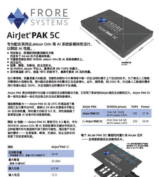 AirJet PAK 1C